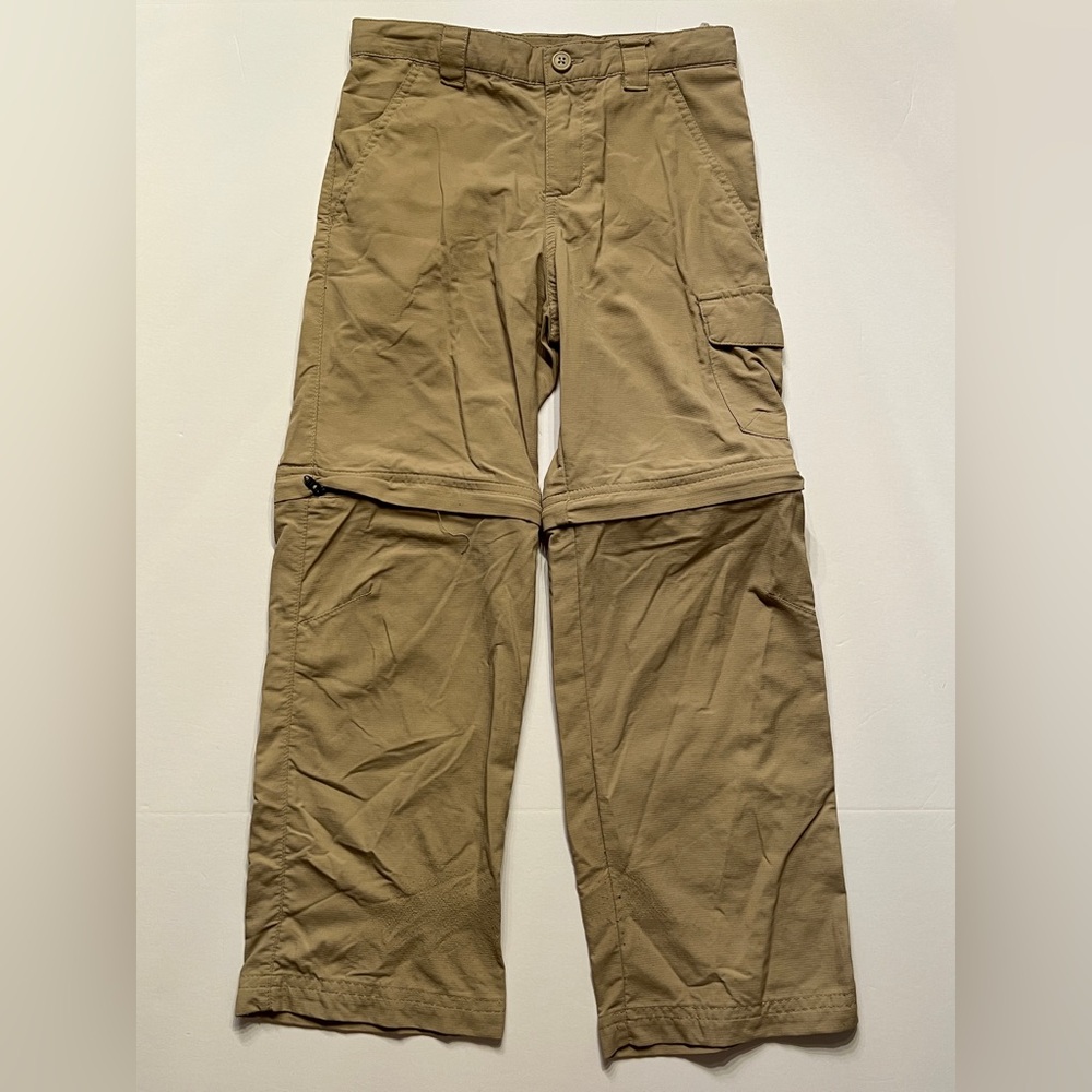 Columbia Fish Convertible Pants Shorts Youth XS XSmall 6-7 Omni-Shade Gear